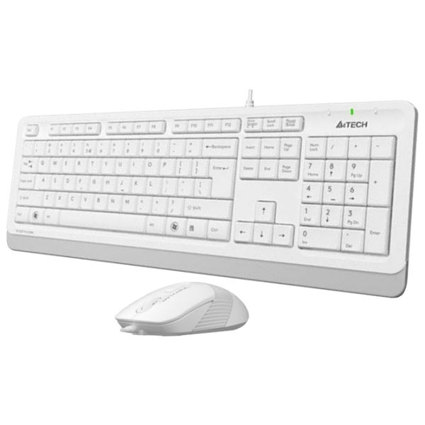 Набор A4Tech FG1010 Белый Для дома и офиса, Беспроводные photo 2