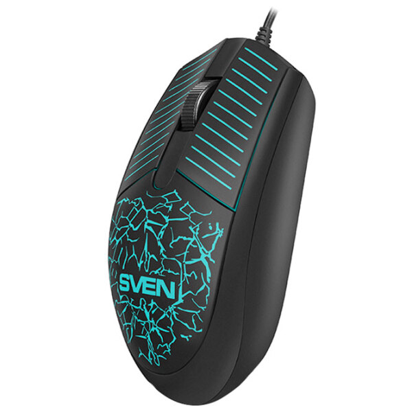 Mouse Sven RX-70 Black Cu fir, 1200 dpi photo 2