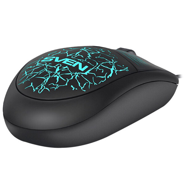 Mouse Sven RX-70 Black Cu fir, 1200 dpi photo 3