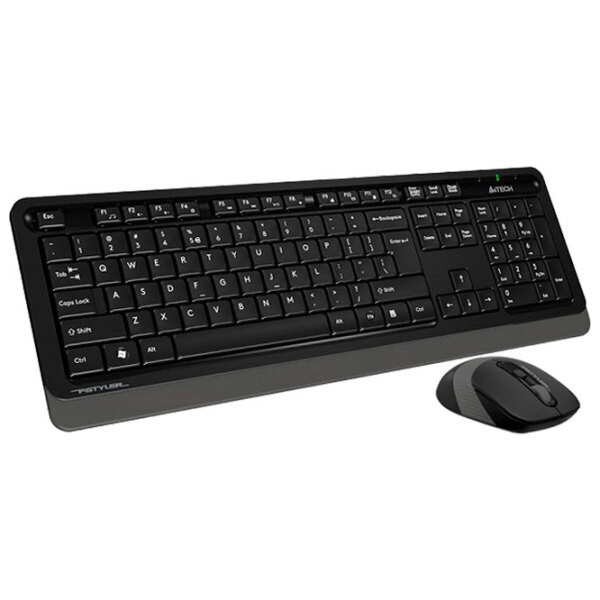 Клавиатура и Мышь A4Tech FG1010 Серый Для дома и офиса, Беспроводные photo 2