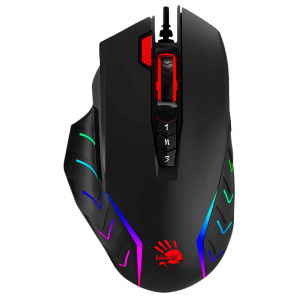 Mouse A4Tech J95 Black Cu fir / 5000 dpi photo 1