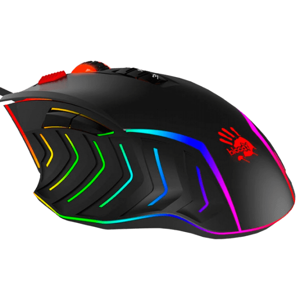 Mouse A4Tech J95 Black Cu fir / 5000 dpi photo 3