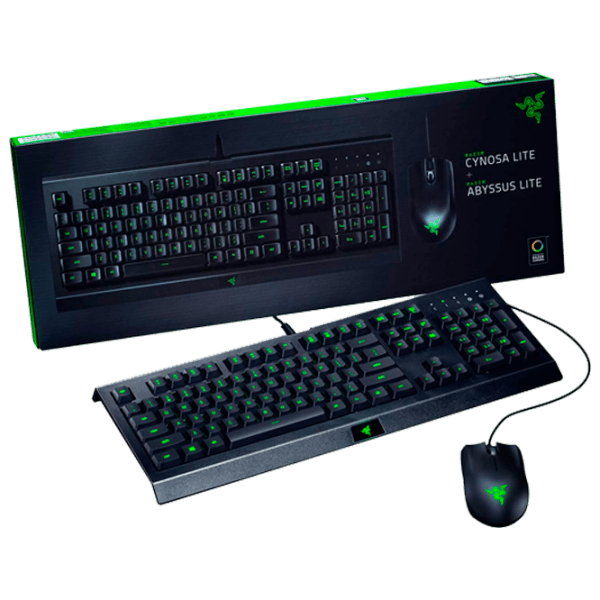 Tastatură Razer Cynosa Lite & Abyssus Lite Black Gaming, Cu fir photo 5