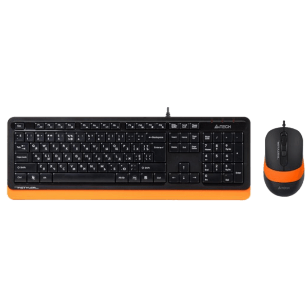 Набор A4Tech FG1010 Оранжевый Для дома и офиса, Беспроводные photo 1