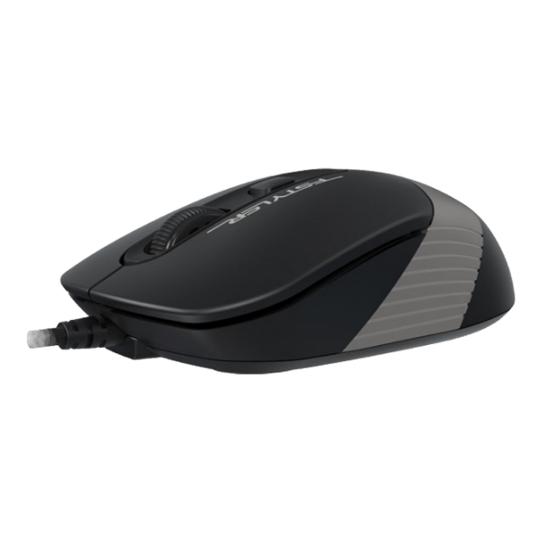 Mouse A4Tech FM10 Gray Cu fir, 1600 dpi photo 2