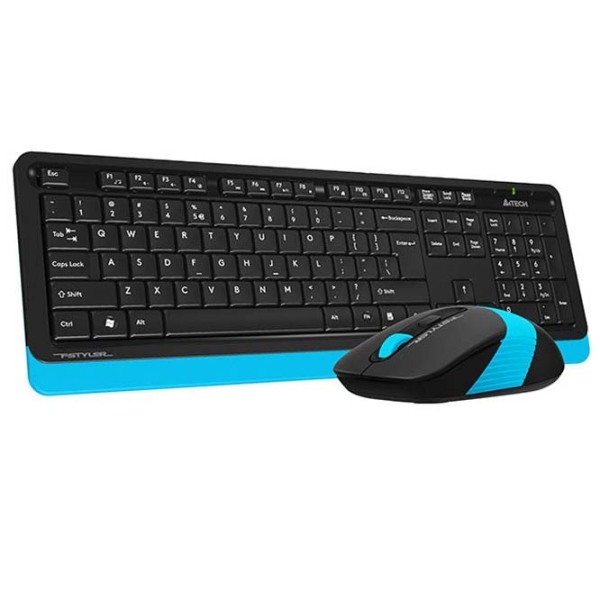 Клавиатура и Мышь A4Tech FG1010 Синий Для дома и офиса, Беспроводные photo 2