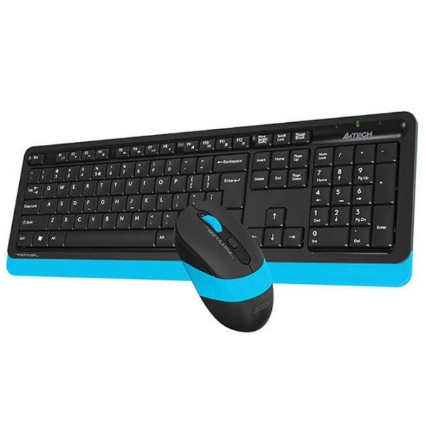 Клавиатура и Мышь A4Tech FG1010 Синий Для дома и офиса, Беспроводные photo 3