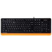 Клавиатура A4Tech FK10 Оранжевый Для дома и офиса, Проводная