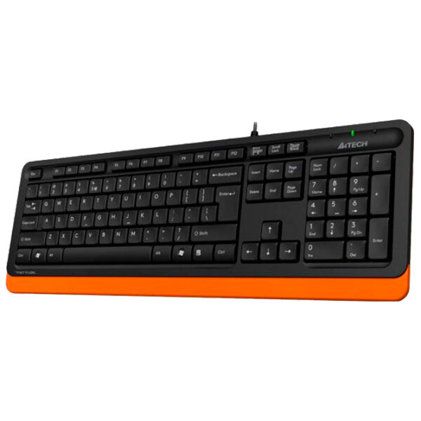 Клавиатура A4Tech FK10 Оранжевый Для дома и офиса, Проводная photo 2