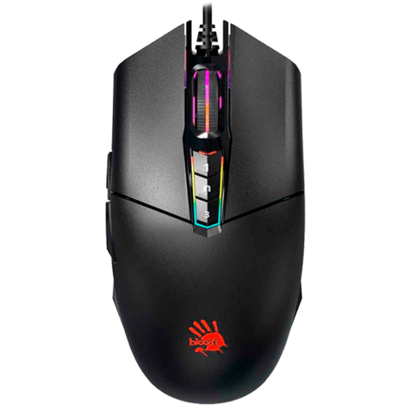 Mouse A4Tech P91 Pro Black Cu fir / 16000 dpi photo 1
