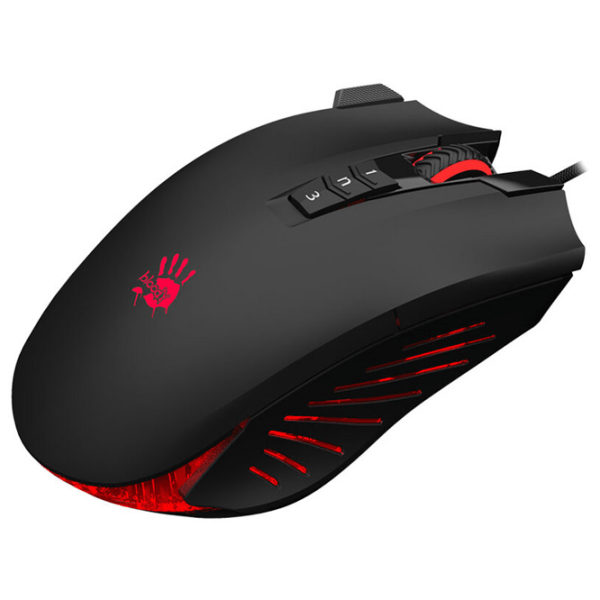 Mouse A4Tech V9MA Black Cu fir / 6200 dpi photo 4