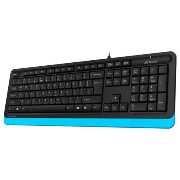 Клавиатура A4Tech FK10 Синий Для дома и офиса, Проводная photo 2