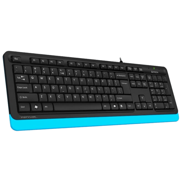 Клавиатура A4Tech FK10 Синий Для дома и офиса, Проводная photo 3