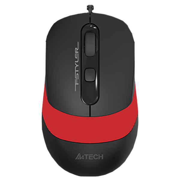 Mouse A4Tech FM10 Red Cu fir, 1600 dpi photo 1