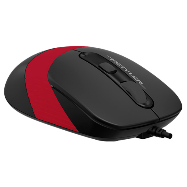 Mouse A4Tech FM10 Red Cu fir, 1600 dpi photo 2