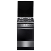 Aragaz Hansa FCMX59120 Inox Tipul plitei: Pe gaz, 62 l, Tipul cuptorului: Electric