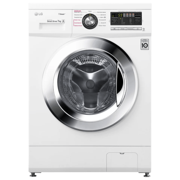 Mașină de spălat LG F12M7HDS3 White 7 kg, 1200 rpm, A (old) photo 1