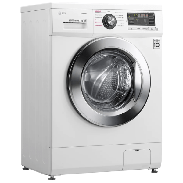 Mașină de spălat LG F12M7HDS3 White 7 kg, 1200 rpm, A (old) photo 2