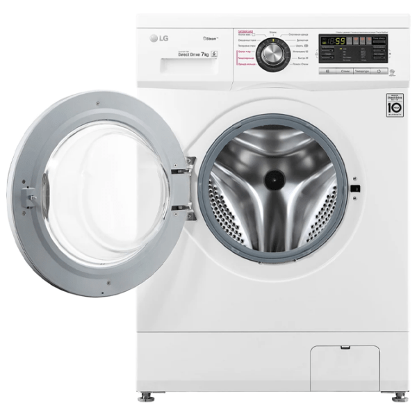 Mașină de spălat LG F12M7HDS3 White 7 kg, 1200 rpm, A (old) photo 6