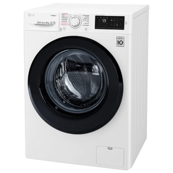 Mașină de spălat LG F4M5TS6W White 8 kg, 1400 rpm, A+ photo 3