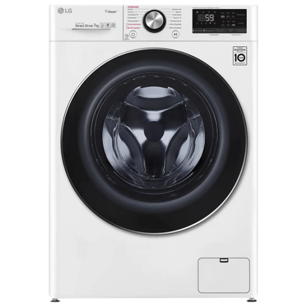 Mașină de spălat LG F2V9HS9W White 7 kg, 1200 rpm, A photo 1