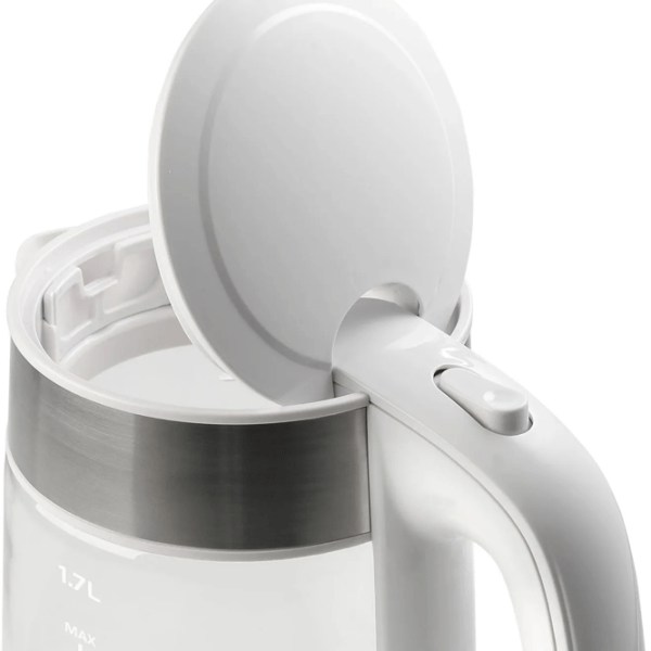 Ceainic electric Gorenje Kettle K17GWE White 2200 W, 1.7l, Material interior: Sticlă photo 5