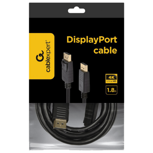 Cablu video Cablexpert CC-DP2-6 DisplayPort/ DisplayPort Black  photo 3