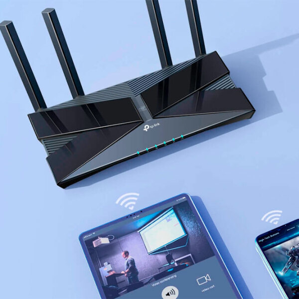 Wi-Fi Router TP-Link Archer AX10 Black Versiune Wi-Fi: 802.11 ax photo 5