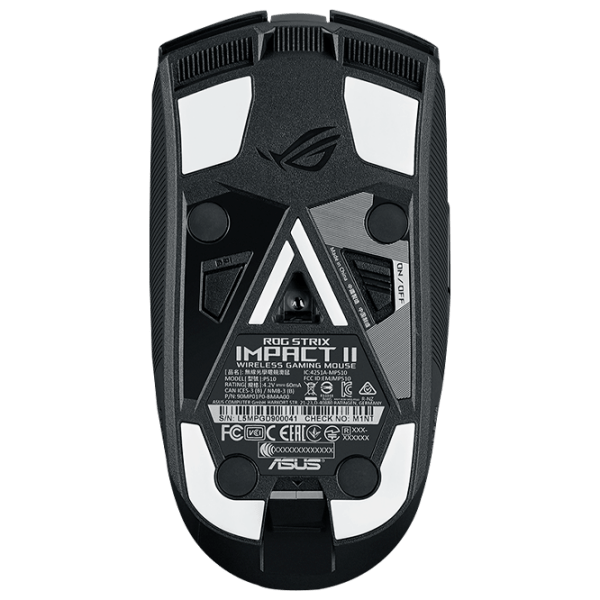 Mouse Asus ROG Strix Impact II Black Fără fir / 6200 dpi photo 7