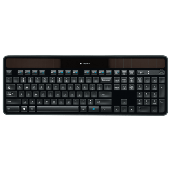 Tastatură Logitech K750 Black Home and Office, Fără fir photo 1