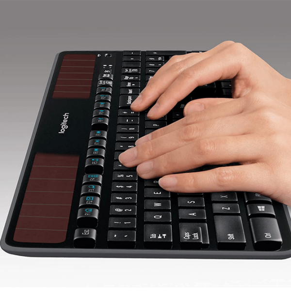 Tastatură Logitech K750 Black Home and Office, Fără fir photo 5