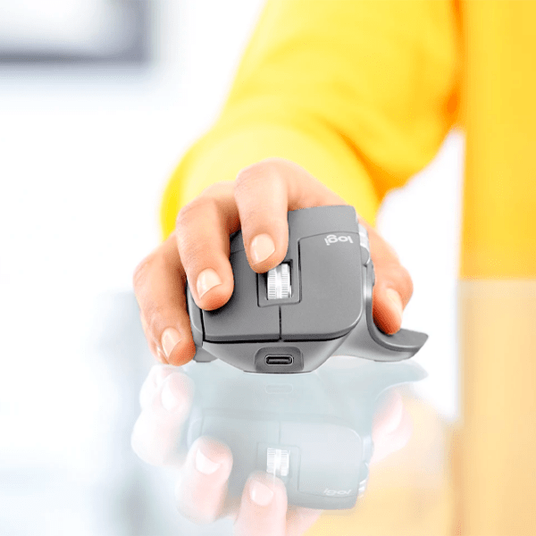 Mouse Logitech MX Master 3 Advanced Gray Fără fir, 4000 dpi photo 5