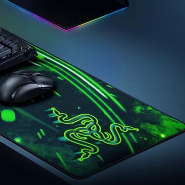 Covoraș pentru mouse Razer Goliathus Speed Cosmic Extended Green Black 920 x 294 x 3 mm photo 5