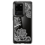 Husă pentru smartphone Samsung Galaxy S20+ (Mandala) White Transparent Spigen, TPU, Back