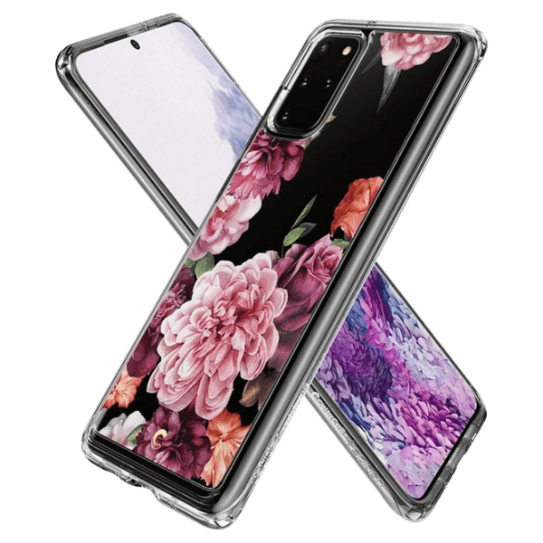 Husă pentru smartphone Samsung Galaxy S20+ (Rose Floral) Rose Transparent Spigen, TPU, Back photo 5