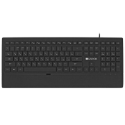 Клавиатура Canyon CNS-HKB6-RU Черный Для дома и офиса, Проводная