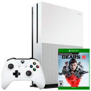 Consolă pentru jocuri Microsoft Xbox One S White + Gears 5 HDD , RAM 8 GB