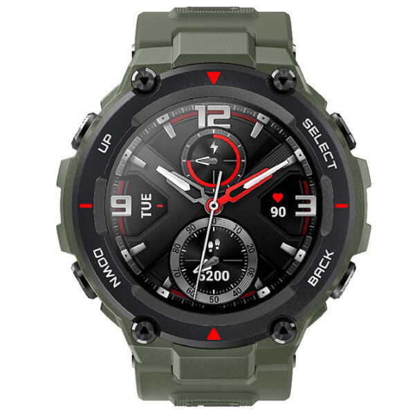Умные часы Amazfit T-Rex Зелёный 1.3" | 47.7 мм | Пластик/ Силикон
| photo 2