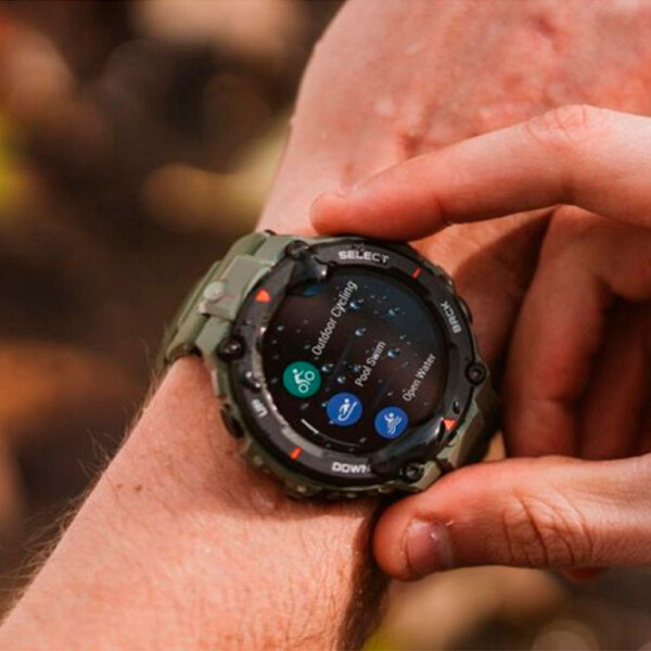 Умные часы Amazfit T-Rex Зелёный 1.3" | 47.7 мм | Пластик/ Силикон
| photo 8