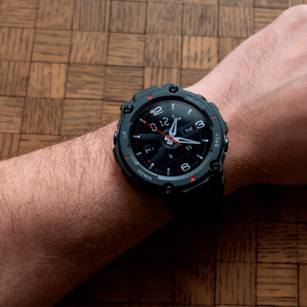 Ceas inteligent Amazfit Amazfit T-Rex Black 1.3" | Plastic/ Silicon
| photo 9