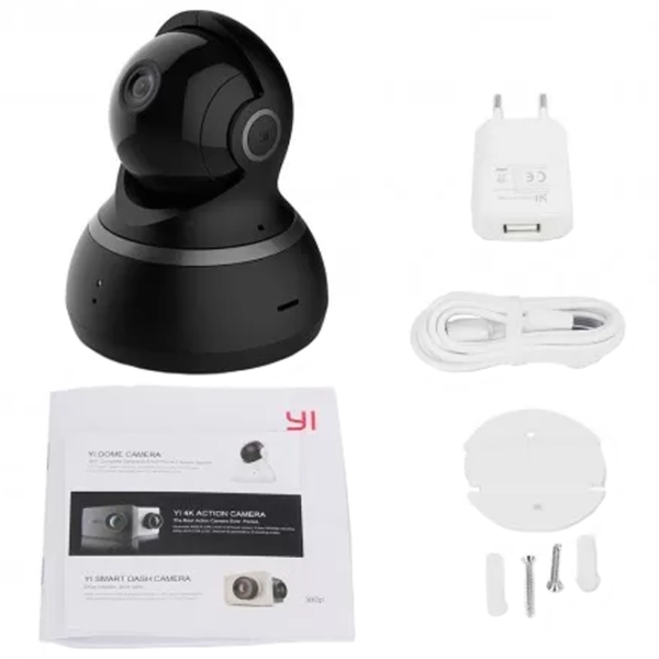 Cameră de supraveghere Xiaomi Yi Dome 2 MP Black 1920 x 1080 / Fără fir photo 6