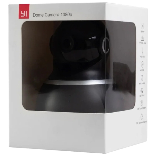 Cameră de supraveghere Xiaomi Yi Dome 2 MP Black 1920 x 1080 / Fără fir photo 7