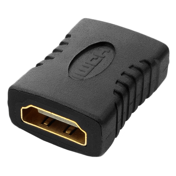 Adaptor Cablexpert HDMI to HDMI (A-HDMI-FF), Black  photo 1
