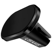 Suport pentru telefon USAMS US-ZJ007 Magnetic Vent Black 