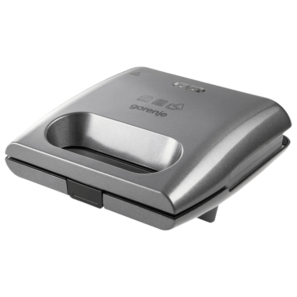 Aparat pentru sandvișuri Gorenje SM703GCG Silver 700 W, Cantitatea de sandwich-uri:  photo 1