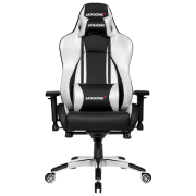 Scaun Gaming AKRACING Premium Silver Black 