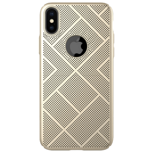 Чехол для смартфона Apple iPhone X (Air) Золотой Nillkin, PC, Back photo 1