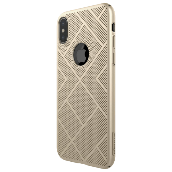 Чехол для смартфона Apple iPhone X (Air) Золотой Nillkin, PC, Back photo 2