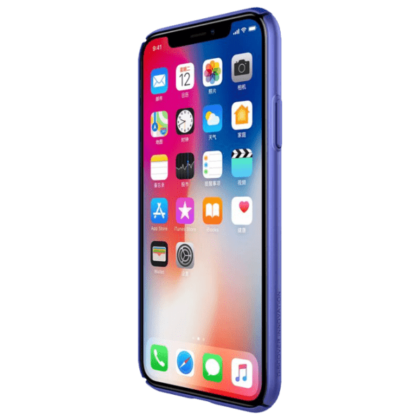 Чехол для смартфона Apple iPhone X (Air) Синий Nillkin, PC, Back photo 4