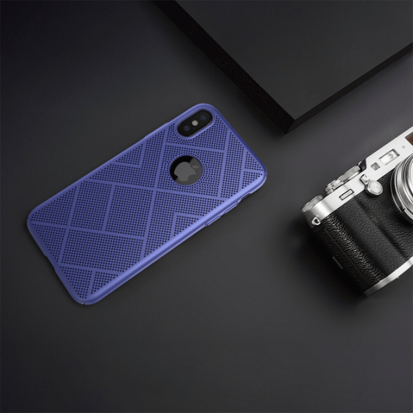 Чехол для смартфона Apple iPhone X (Air) Синий Nillkin, PC, Back photo 5
